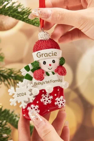 Baby Christmas Ornament