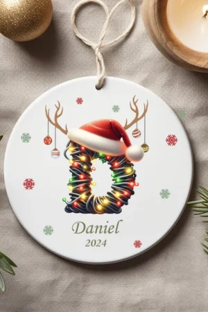 Letter Name Ornament