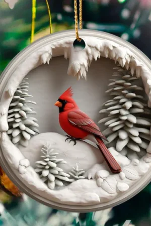 Red Cardinal Ornament